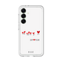 スリムプロテクションプレミアムケース［ ELLE - Let who love me follow me - ホワイト ］