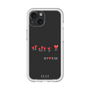 スリムプロテクションプレミアムケース［ ELLE - Let who love me follow me - ブラック ］