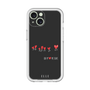 スリムプロテクションプレミアムケース［ ELLE - Let who love me follow me - ブラック ］