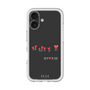 スリムプロテクションプレミアムケース［ ELLE - Let who love me follow me - ブラック ］