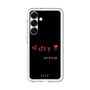 スリムプロテクションプレミアムケース［ ELLE - Let who love me follow me - ブラック ］