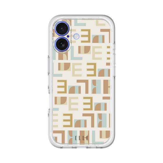 スリムプロテクションプレミアムケース［ ELLE - Iconics Prints1 ］