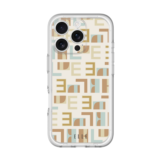 スリムプロテクションプレミアムケース［ ELLE - Iconics Prints1 ］