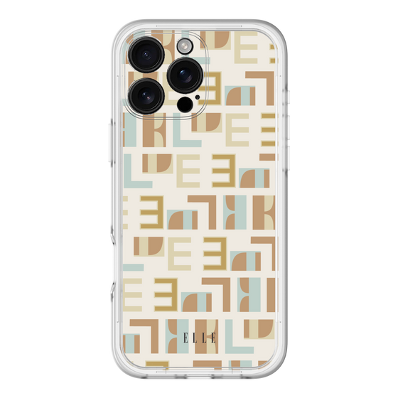 スリムプロテクションプレミアムケース［ ELLE - Iconics Prints1 ］
