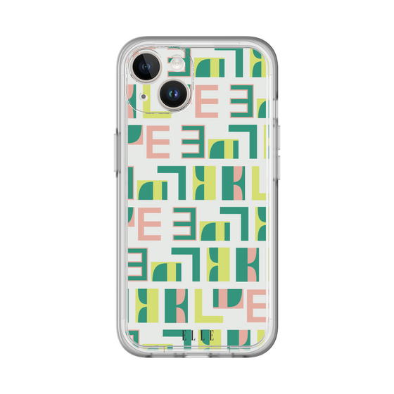 スリムプロテクションプレミアムケース［ ELLE - Iconics Prints2 ］