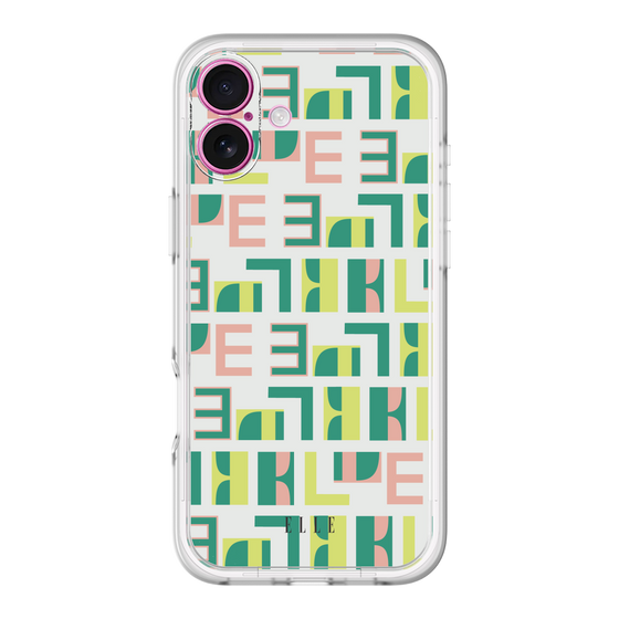 スリムプロテクションプレミアムケース［ ELLE - Iconics Prints2 ］