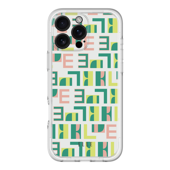 スリムプロテクションプレミアムケース［ ELLE - Iconics Prints2 ］