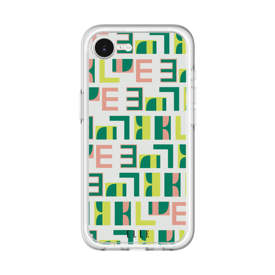 スリムプロテクションプレミアムケース［ ELLE - Iconics Prints2 ］