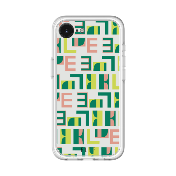 スリムプロテクションプレミアムケース［ ELLE - Iconics Prints2 ］