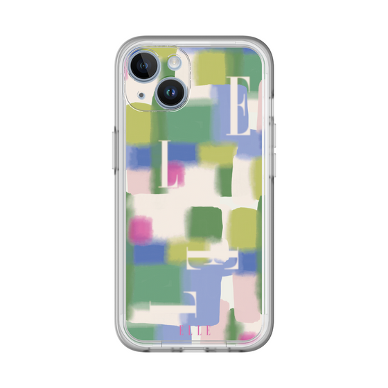 スリムプロテクションプレミアムケース［ ELLE - Iconics Prints3 ］