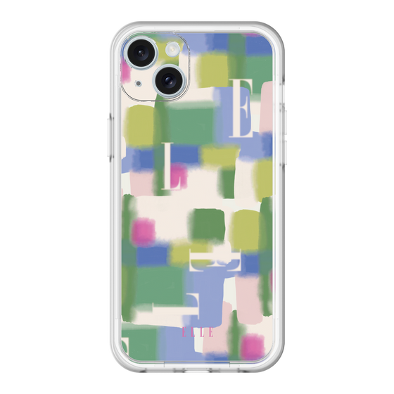 スリムプロテクションプレミアムケース［ ELLE - Iconics Prints3 ］