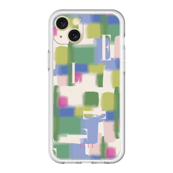 スリムプロテクションプレミアムケース［ ELLE - Iconics Prints3 ］