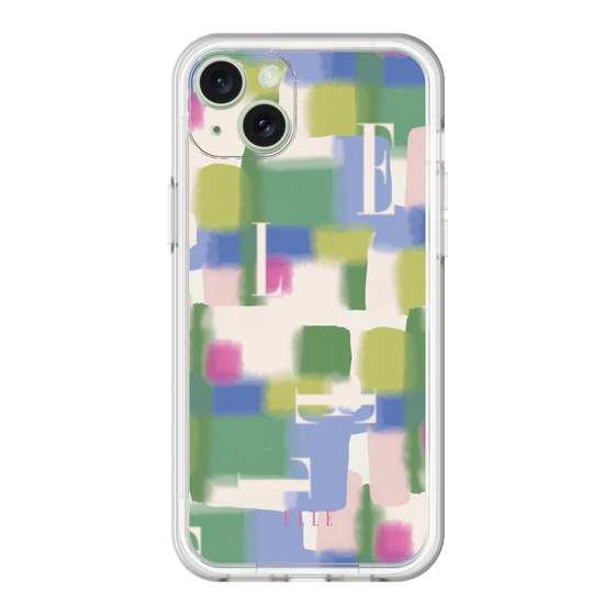 スリムプロテクションプレミアムケース［ ELLE - Iconics Prints3 ］