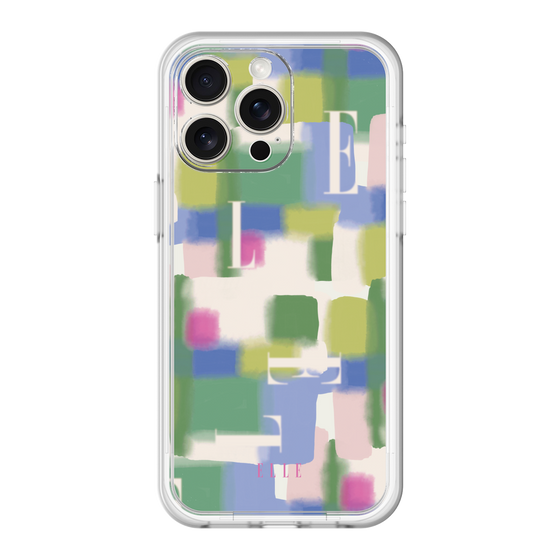 スリムプロテクションプレミアムケース［ ELLE - Iconics Prints3 ］