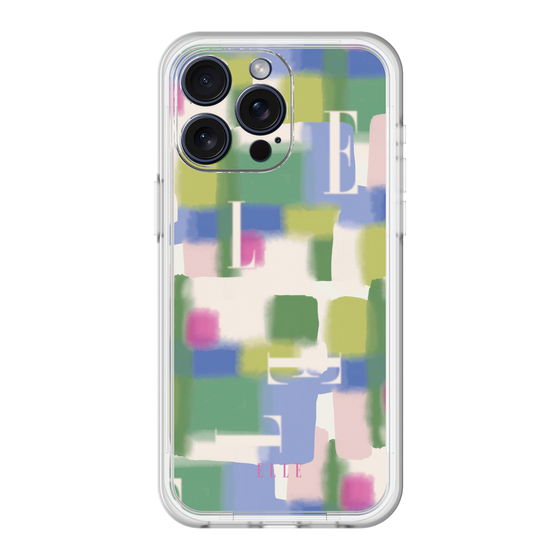 スリムプロテクションプレミアムケース［ ELLE - Iconics Prints3 ］