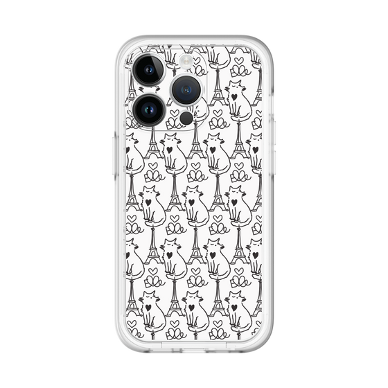 スリムプロテクションプレミアムケース［ ELLE - Cats ］