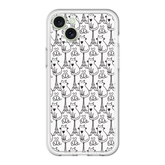 スリムプロテクションプレミアムケース［ ELLE - Cats ］