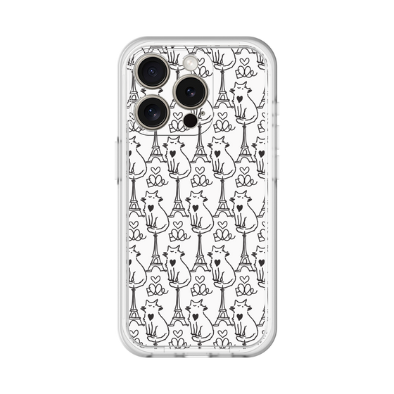 スリムプロテクションプレミアムケース［ ELLE - Cats ］