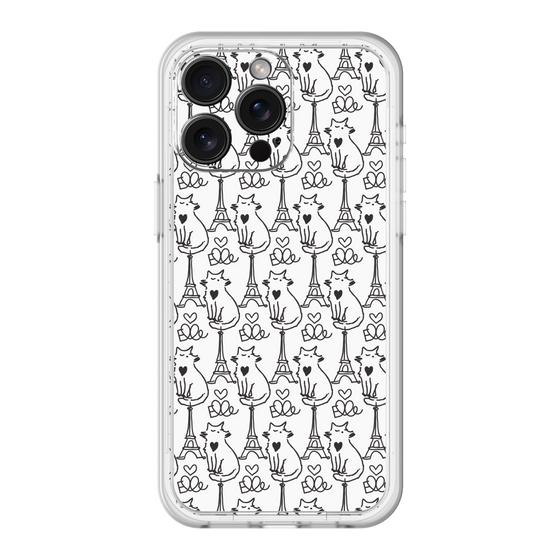 スリムプロテクションプレミアムケース［ ELLE - Cats ］