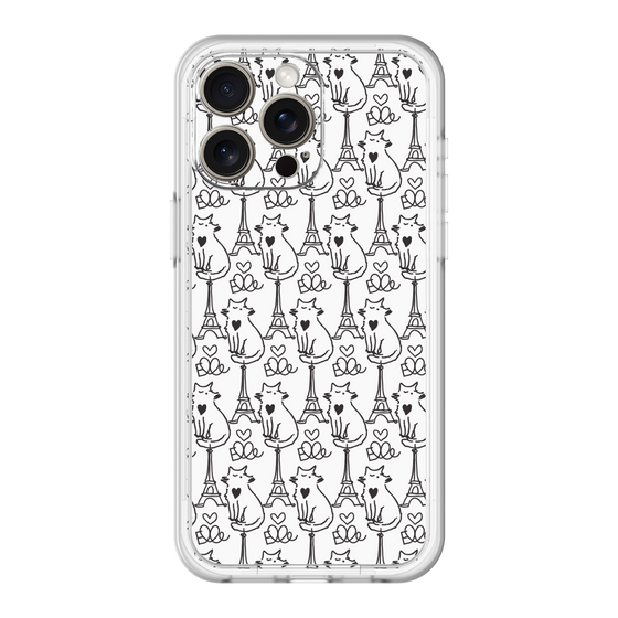 スリムプロテクションプレミアムケース［ ELLE - Cats ］