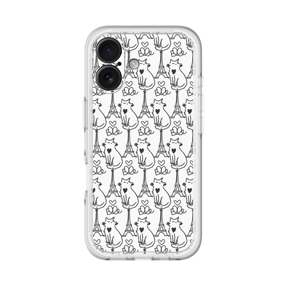 スリムプロテクションプレミアムケース［ ELLE - Cats ］