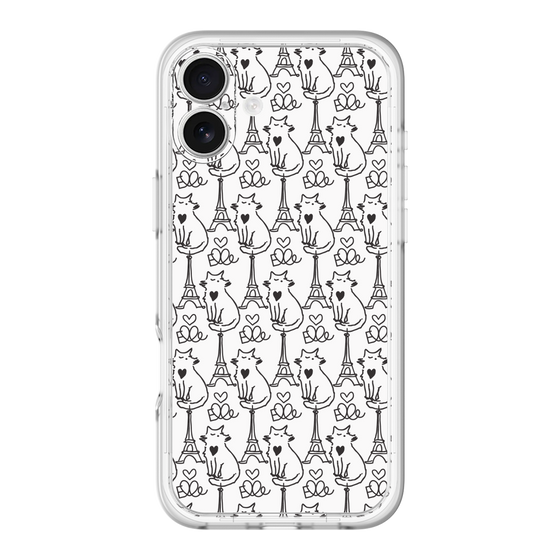 スリムプロテクションプレミアムケース［ ELLE - Cats ］