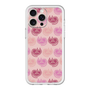 スリムプロテクションプレミアムケース［ ELLE - Cat Pattern - ピンク ］