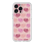 スリムプロテクションプレミアムケース［ ELLE - Cat Pattern - ピンク ］