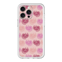 スリムプロテクションプレミアムケース［ ELLE - Cat Pattern - ピンク ］