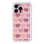 スリムプロテクションプレミアムケース［ ELLE - Cat Pattern - ピンク ］