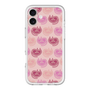 スリムプロテクションプレミアムケース［ ELLE - Cat Pattern - ピンク ］