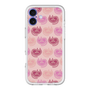 スリムプロテクションプレミアムケース［ ELLE - Cat Pattern - ピンク ］