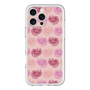 スリムプロテクションプレミアムケース［ ELLE - Cat Pattern - ピンク ］