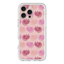 スリムプロテクションプレミアムケース［ ELLE - Cat Pattern - ピンク ］