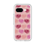 スリムプロテクションプレミアムケース［ ELLE - Cat Pattern - ピンク ］