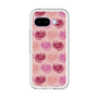 スリムプロテクションプレミアムケース［ ELLE - Cat Pattern - ピンク ］