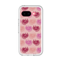 スリムプロテクションプレミアムケース［ ELLE - Cat Pattern - ピンク ］