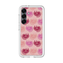 スリムプロテクションプレミアムケース［ ELLE - Cat Pattern - ピンク ］