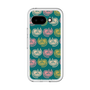スリムプロテクションプレミアムケース［ ELLE - Cat Pattern - グリーン ］