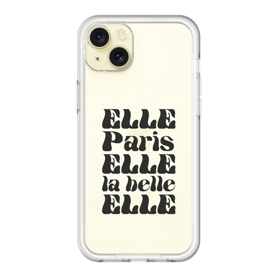 スリムプロテクションプレミアムケース［ ELLE - ELLE Paris ］