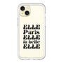 スリムプロテクションプレミアムケース［ ELLE - ELLE Paris ］