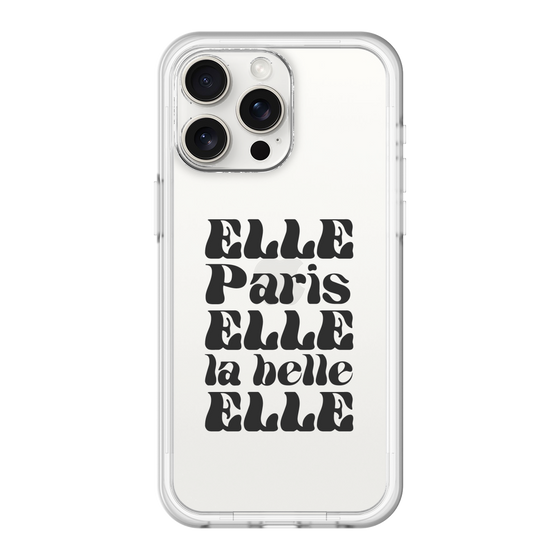 スリムプロテクションプレミアムケース［ ELLE - ELLE Paris ］