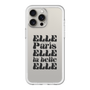 スリムプロテクションプレミアムケース［ ELLE - ELLE Paris ］