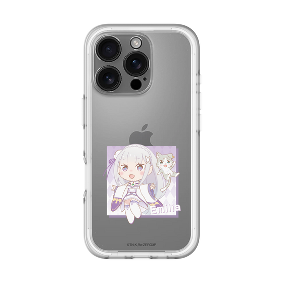 スリムプロテクションプレミアムケース［ Re:ゼロから始める異世界生活 - エミリア - ミニキャラ ］