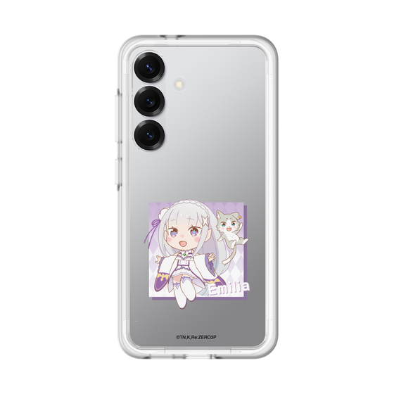 スリムプロテクションプレミアムケース［ Re:ゼロから始める異世界生活 - エミリア - ミニキャラ ］
