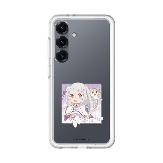 スリムプロテクションプレミアムケース［ Re:ゼロから始める異世界生活 - エミリア - ミニキャラ ］