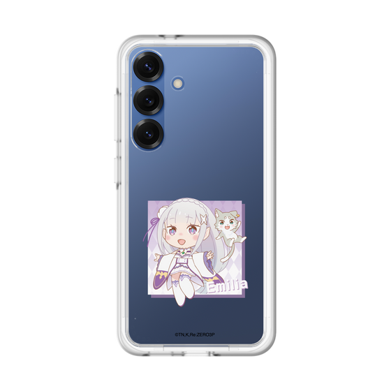 スリムプロテクションプレミアムケース［ Re:ゼロから始める異世界生活 - エミリア - ミニキャラ ］