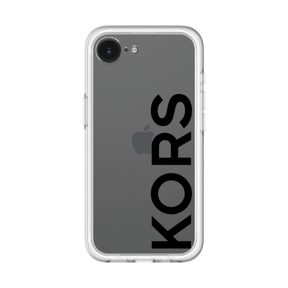 スリムプロテクションプレミアムケース［ MICHAEL KORS - Logo - Black ］