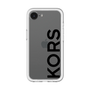 スリムプロテクションプレミアムケース［ MICHAEL KORS - Logo - Black ］