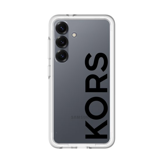 スリムプロテクションプレミアムケース［ MICHAEL KORS - Logo - Black ］